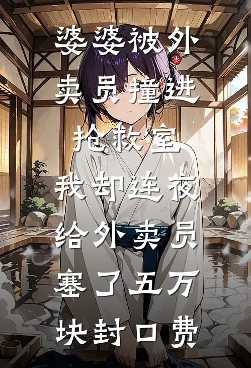 婆婆被外卖员撞进抢救室，我却连夜给外卖员塞了五万块封口费（沈卓林悦）最新章节列表_沈卓林悦)婆婆被外卖员撞进抢救室，我却连夜给外卖员塞了五万块封口费最新章节列表笔趣阁（婆婆被外卖员撞进抢救室，我却连夜给外卖员塞了五万块封口费）