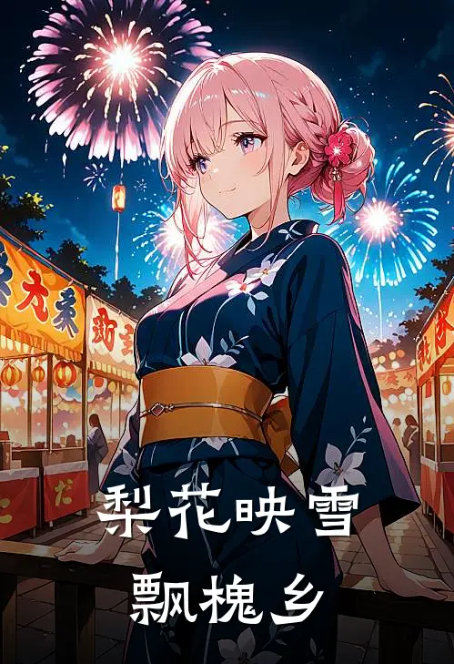 梨花映雪飘槐乡